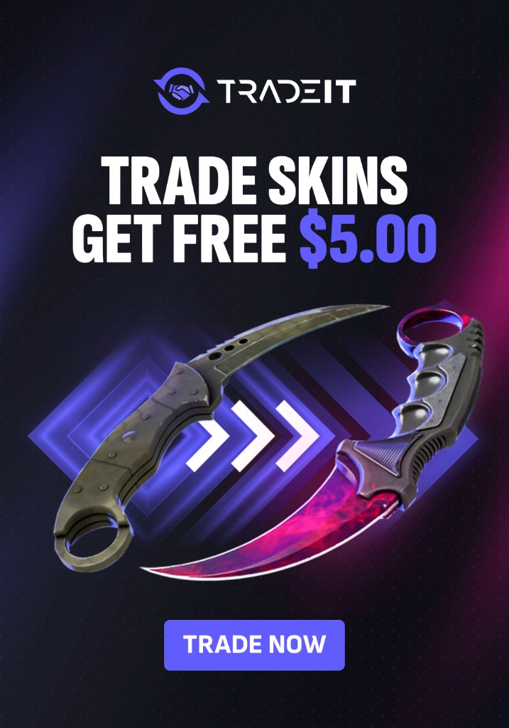Tradeit.gg - Trade skins, get free $5.00